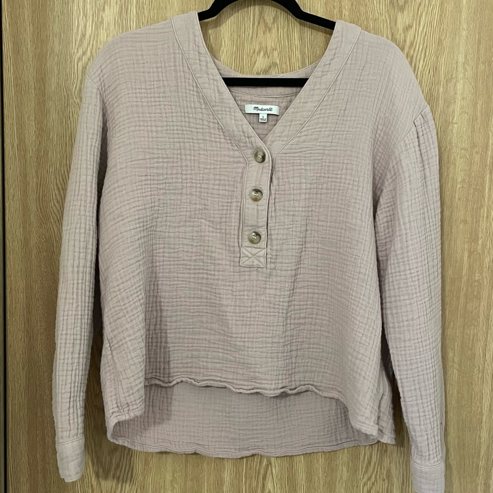 Madewell Mauve Sweater